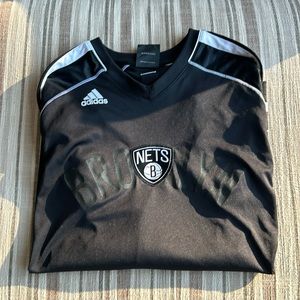 NBA Brooklyn Nets Shooting shirt-Adidas